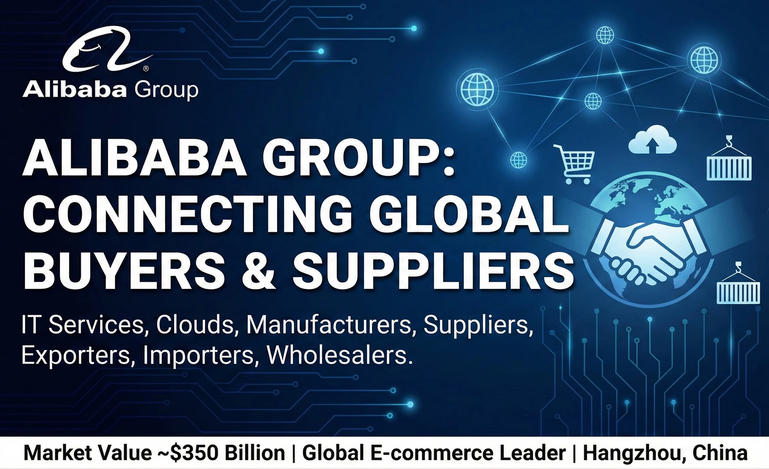 Alibaba Group: IT Services Clouds, Manufacturers, Suppliers, Exporters, Importers, and Wholesalers