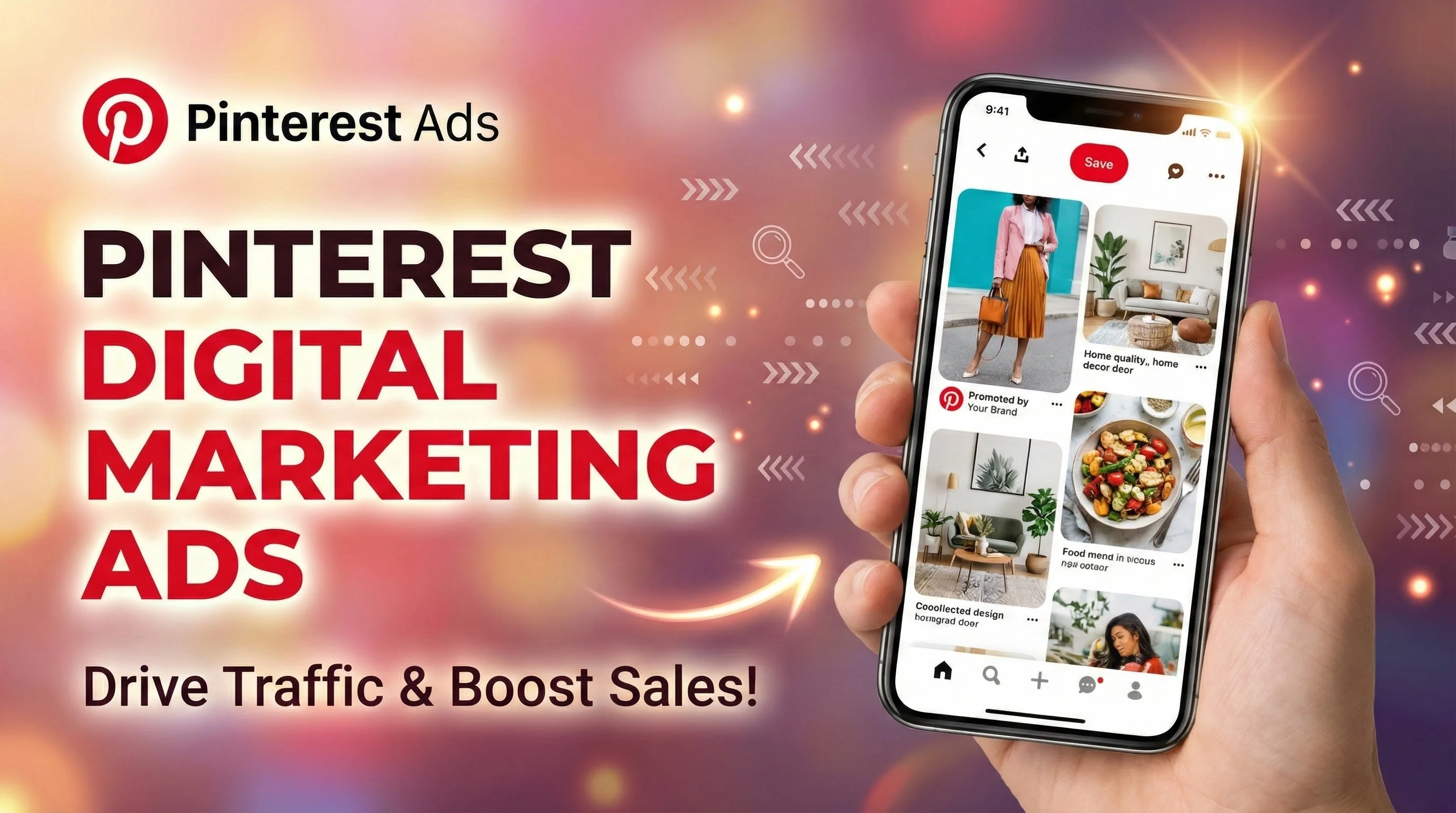 Pinterest Ads for Business and graphics Marketing