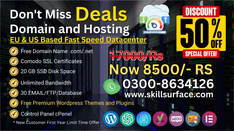 Web Hosting Offers in Pakistan