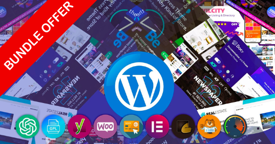 bundle offer WordPress themes and wp plugins 