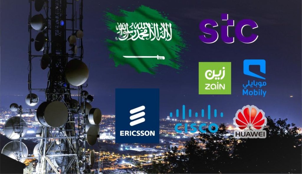 7 Telecom Companies and Maintenance & Implement Saudi Arabia