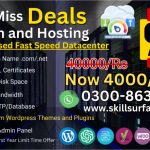 90% Discount Wordpress Hosting in Pakistan with free domain name