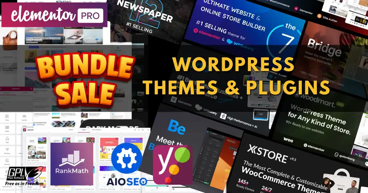 wordpress themes and plugin bundle Pakistan