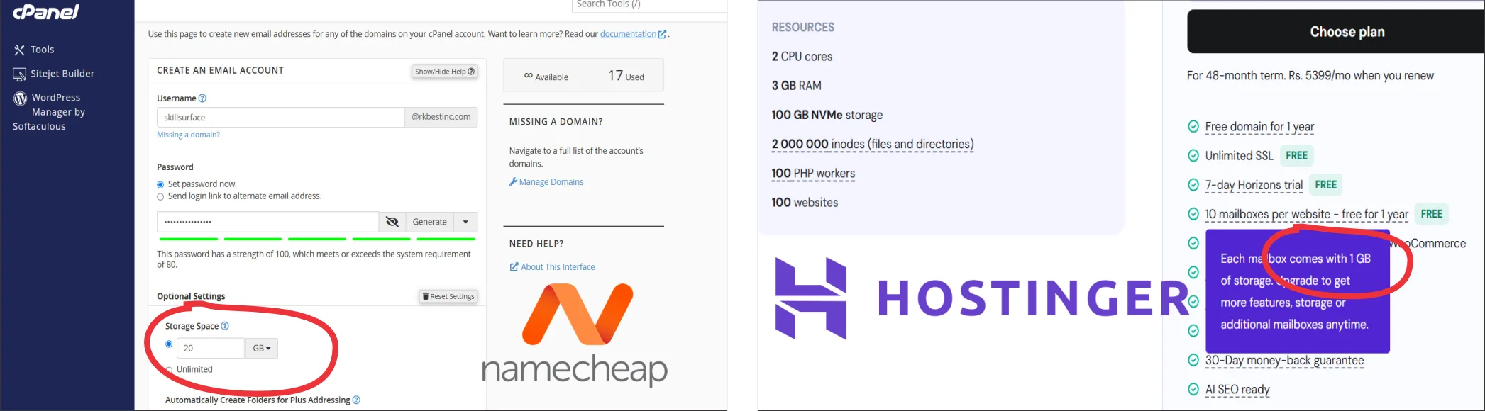 Namecheap Cloud Hosting SkillSurface | Web Design | Web Hosting | Wordpress Themes Plugin Namecheap Cloud Hosting Email Storage