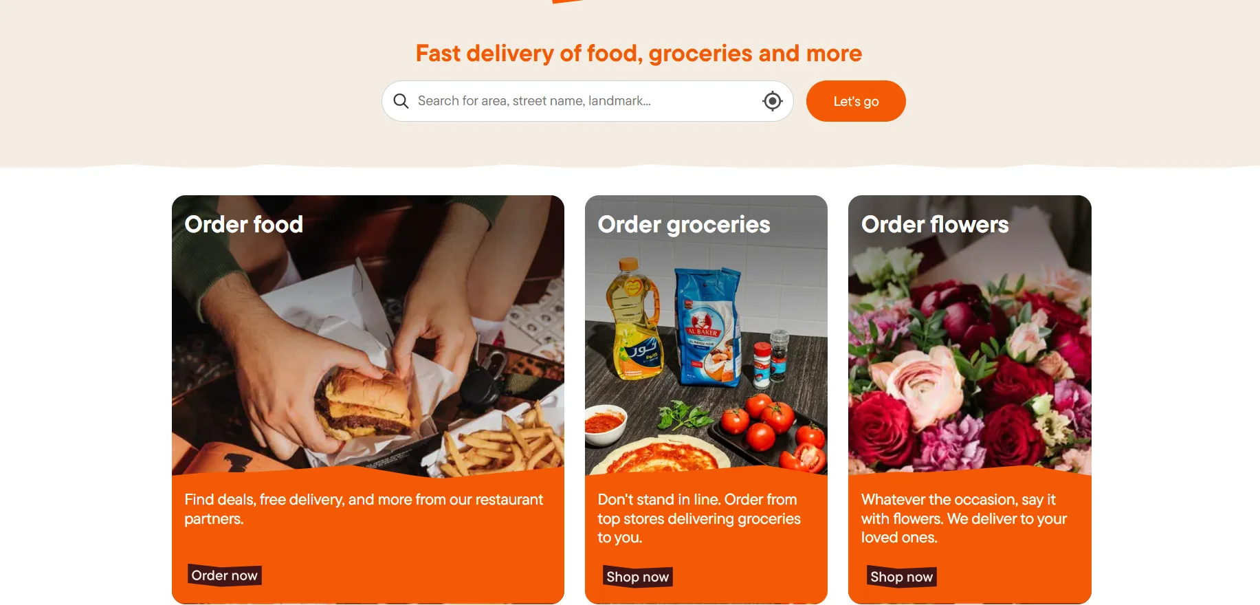TALABAT Food Delivery App in UAE