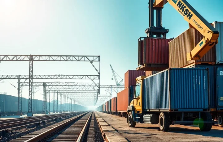 business logistics hub