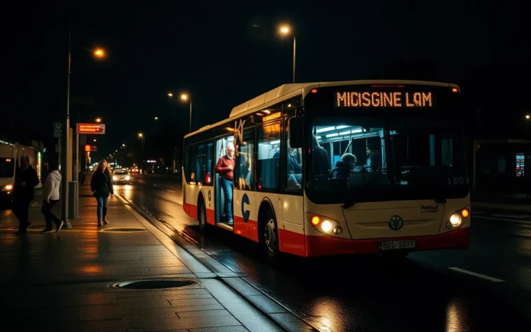 Night Bus Trial Extended After Strong Weekend Ridership